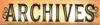 A gold colored sign with the word " chiv ".